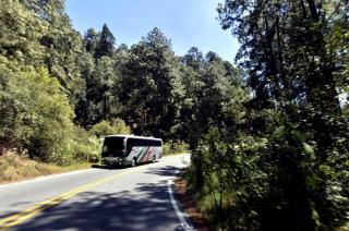 El accidente se dio sobre el kilómetro 33, a la altura de la comunidad de Mesón Viejo.