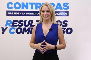 Tras su victoria, Romina Contreras reafirmó su compromiso con Huixquilucan.