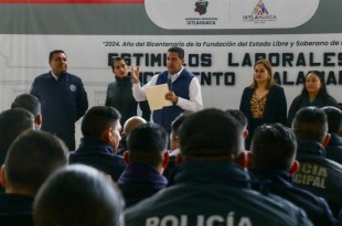 Abuzeid Lozano resaltó que estas acciones son un reconocimiento al esfuerzo diario de los policías y son fruto de una administración eficiente