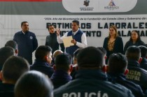 Abuzeid Lozano resaltó que estas acciones son un reconocimiento al esfuerzo diario de los policías y son fruto de una administración eficiente