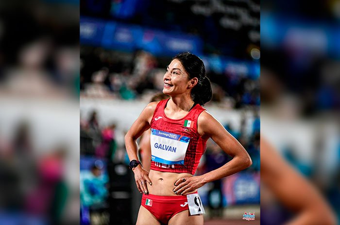 La corredora mexicana Laura Galván registró un tiempo de 1:10:57 en Copenhague 2026 y fue la representante nacional mejor ubicada en la rama femenil.