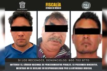 Los ilícitos se registraron en los municipios de Naucalpan, Tultitlán y San Antonio La Isla.