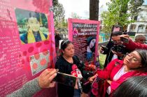 #Video: Instalan memorial en honor a Wendy, víctima de feminicidio por su novio