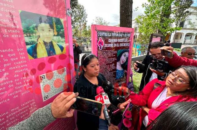 #Video: Instalan memorial en honor a Wendy, víctima de feminicidio por su novio