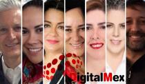 Alfredo del Mazo Maza, Alejandra del Moral Vela, Martha Hilda González Calderón, Isabel Sánchez Holguín, Melissa Vargas Camacho, Miroslava Carrillo Martínez, Rodrigo Macías González