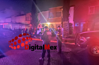 Policías estatales y municipales acordonaron la zona tras el homicidio