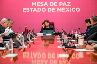 Delfina Gómez Álvarez informó que del 4 al 10 de junio se evitó el pago de más de 9 millones de pesos en intentos de extorsión gracias a las acciones coordinadas en las Mesas de Paz.