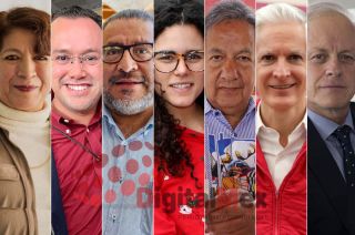 Delfina Gómez, Anthony Domínguez, Horacio Duarte, María Luisa Alcalde, Higinio Martínez, Alfredo del Mazo, Eric Sevilla