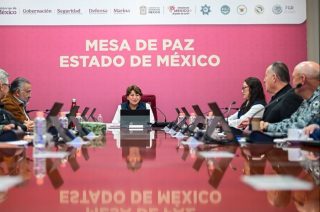 Autoridades estatales y federales participan en la Mesa de Paz número 135.