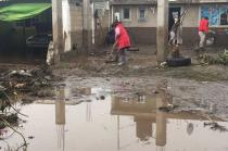 Las fuertes lluvias provocaron el desbordamiento