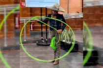 El charro de Papalotla también obtuvo tercer lugar de colas en el Estatal de Toluca.
