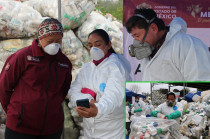 En Villa Guerrero, los envases recolectados corresponden a productos usados en el cultivo de flor.